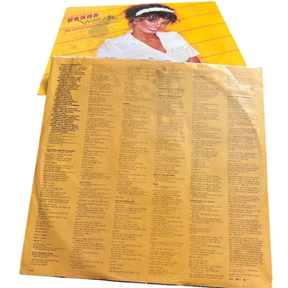 Donna Summer She Works Hard for the Money Vinyl LP 1983 Record Label PolyGram - Picture 5 of 15